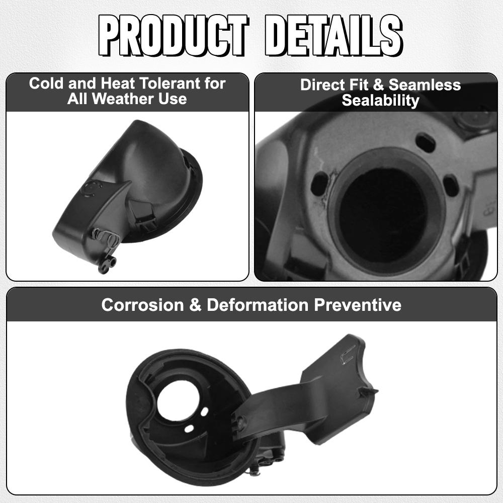 9L3Z-9927936-B Fuel Filler Housing Hinge Pocket Gas Cap Door Lid For Ford F150 F-150 2009 2010 2011 2012 2013 2014