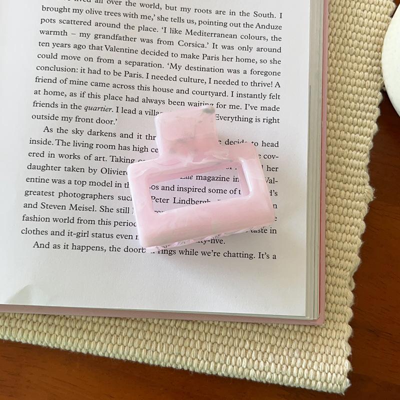 

Женские Заколки-крабы Розовые Заколки для волос Нескользящие Заколки-крабы Заколки Аксессуары для волос Подарки