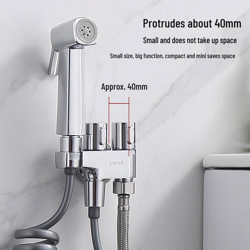 Pressurized Toilet Bidet Sprayer Kit