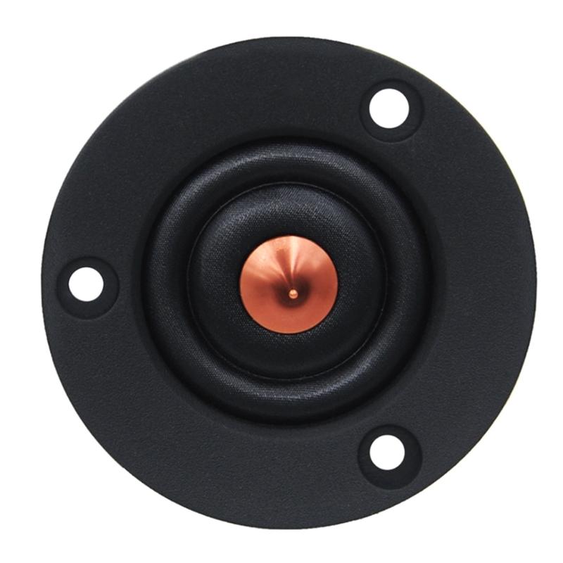1 Pair Car Tweeter Speakers 2inch 4Ohm 30W Silk Dome Tweeter Loudspeaker Treble Speakers Unit for Car Modification