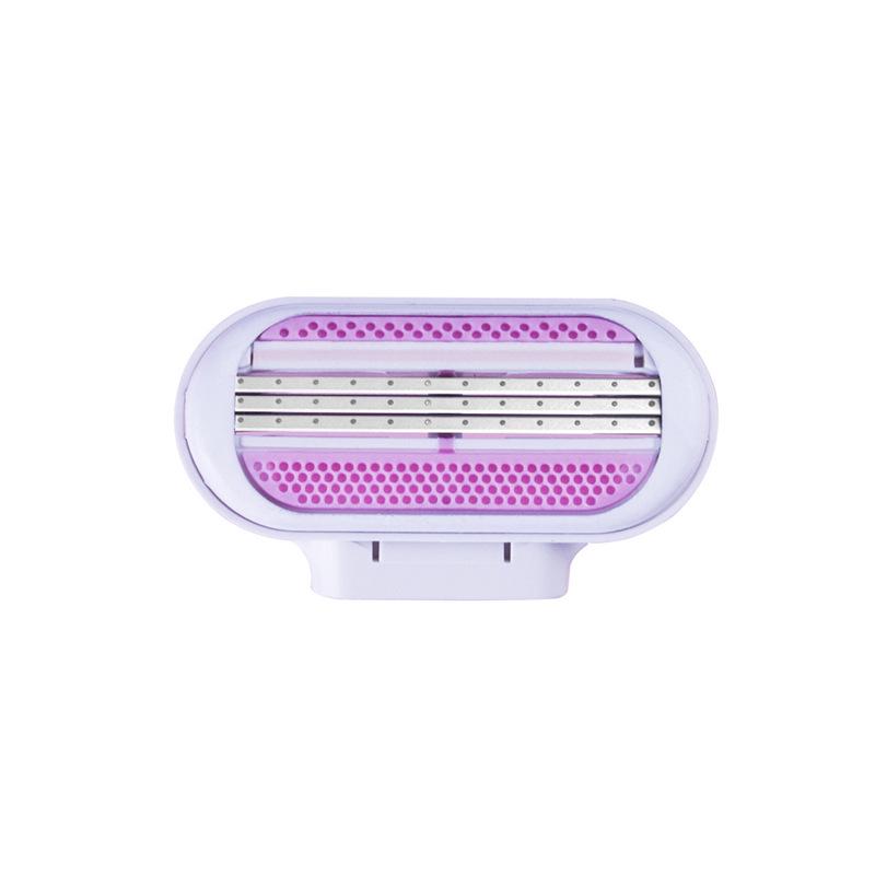 Three-Layer Women's Manual Razor for Easy Armpit and Leg Hair Removal