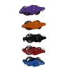 Compact Travel Rattle Percussion Keychain Tambourine Small Musical Instrument with Keyring for Music Practice Gifting