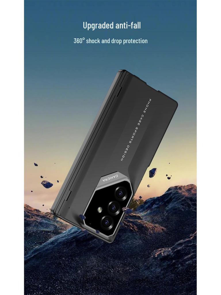 Slim Magnetic Supercar Samsung Z Fold7 Case with Hinge Protection
