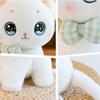 Cartoon Bow Cat Plush Fluffy Animal Stuff Doll Stuffed Toys Pink Cat Plush Toy  Children's Toys