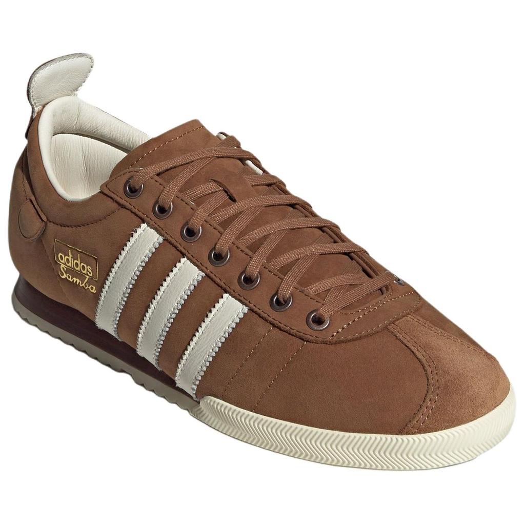 Adidas Samba 62 Wild Brown Unisex Sneakers Off-White Brukt-Brun JI3219
