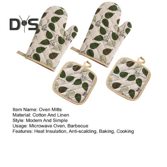 Värmebeständiga ugnsvantar och grytlappar set Bekväm förvaring Hög värmebeständighet upp till 500 grader Fahrenheit Halkfritt grepp Köksväsentlig