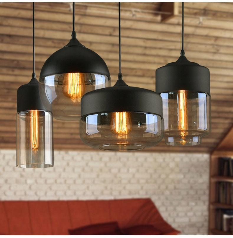 HANGING CEILING LAMP, GLASS PLAFON, LED LAMP