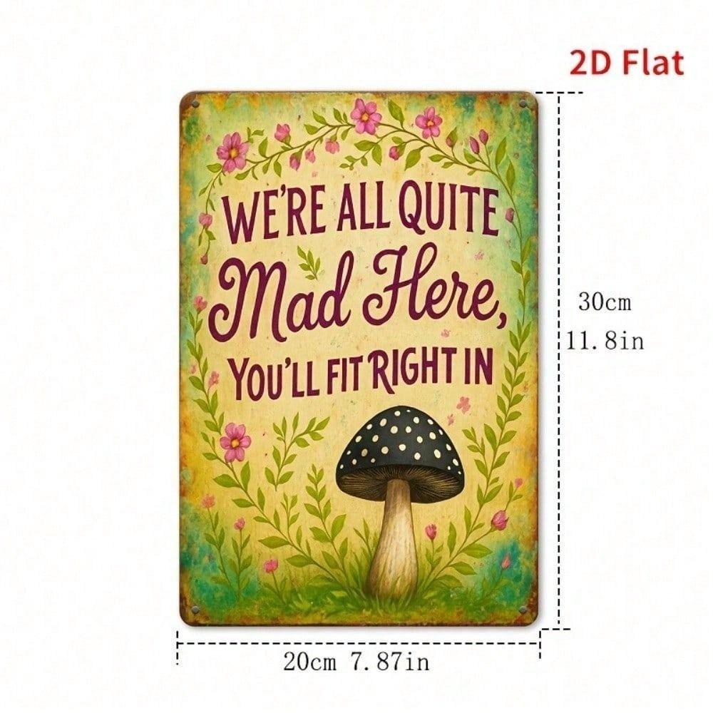 Metal Poster Vintage Retro Wall Art Decor for Living Room