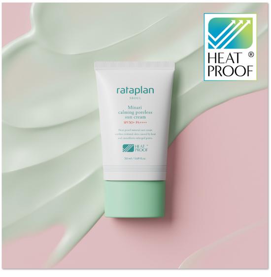 Rataplan Minari Cica Calming Poreless Sunscreen