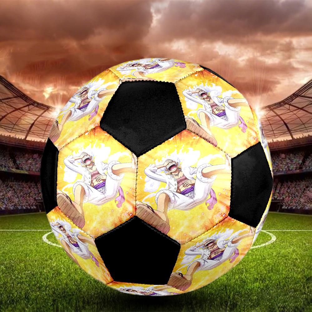 Fußball Bunt Maschinengenäht PVC Größe 5 Teamtraining Wettkampfbereit Langlebig Hoher Rückprall Cooles Sportgeschenk