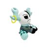 New Model Game Accessories - Blue Double-horned Plush Toy Featuring Cartoon Anime Characters - Birthday and Christmas Gift