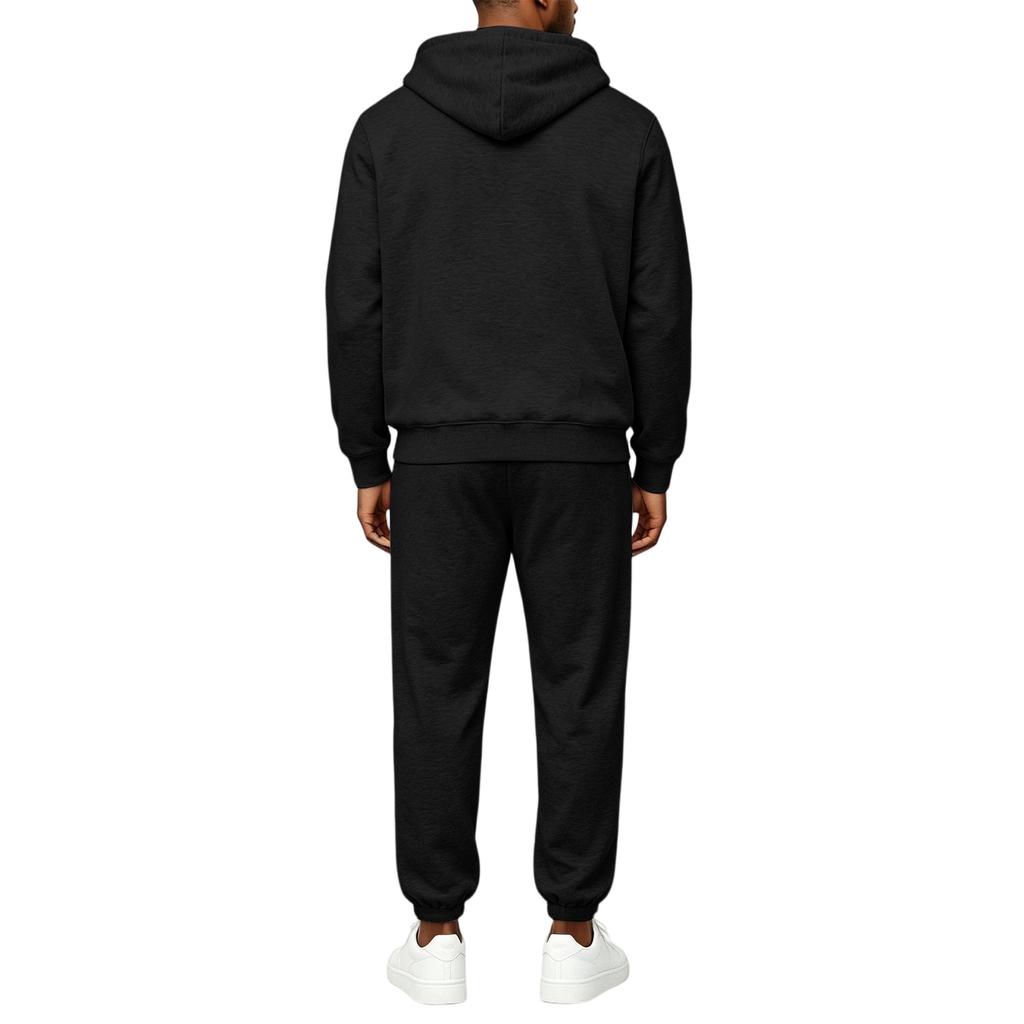 Ensemble à capuche 2 pièces pour homme - Survêtement décontracté pour le printemps, l'automne et le sport