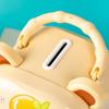 Capybara Cartoon Tin Money Box - Drop-proof Savings Bank for Kids and Students