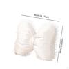 Bowknot Pillow Back Cushion Crafts Ornament Wedding Gift Sofa Throw Comfortable for Office