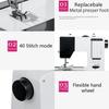 2W 7 Portable Mini Electric Thread Sewing Machine Household Desktop Battery Power