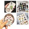 100Pcs Removable Reusable Animal Stickers PVC Decorative Labels Decals Suitable For Devices Home Decor Creative Projects