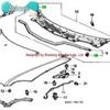 30pcs Rear Windshield Trim Clips for Honda Acura (OE#91515-SR3-000)