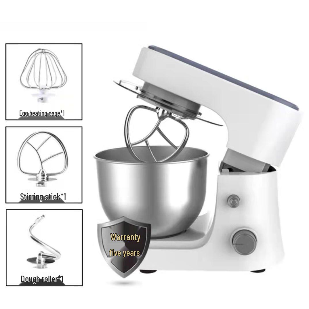 Многофункциональный кухонный миксер Leidezhzhu: Автоматическое замешивание теста, Смешивание теста, Взбивание муки, Взбивание сливок.