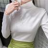 Winter Warm Women Turtleneck Pullovers Thick Bottoming Shirt for Women Warm Blouse Winter