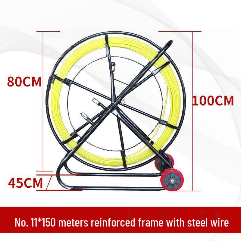 Fiberglass Cable Puller & Pipe Threader for Electricians