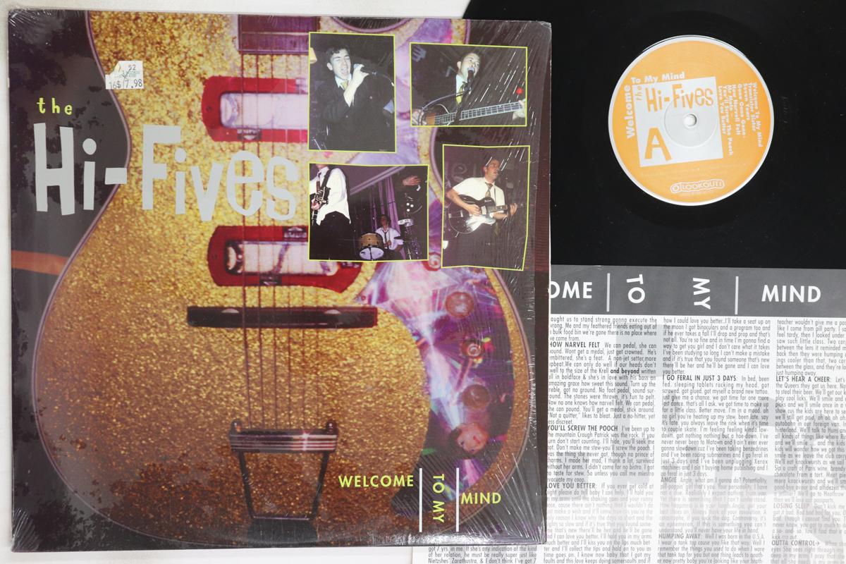 

LP Record HI-FIVES - Welcome To My Mind LOOKOUT113 LOOKOUT 1995 US Rock Used