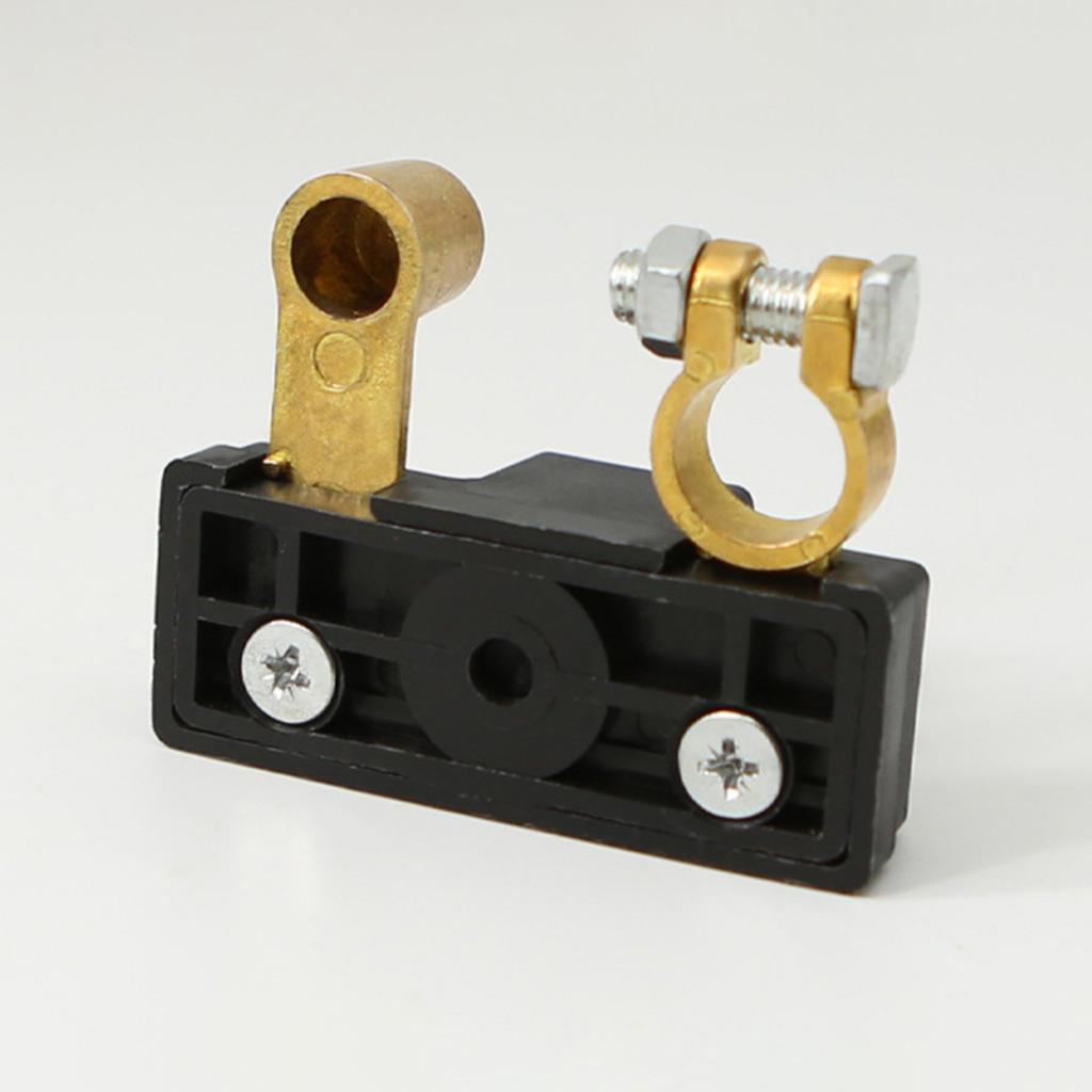 Battery Disconnect Switch for Car Truck Boat Battery Power-off Isolator Cut Off Switch 12V 24V Universal Terminal Anti-Leakage Protection