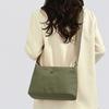 Nylon Crossbody Bag Women's Lightweight Commuter Shoulder Bag Multi-compartment Small Square Bag