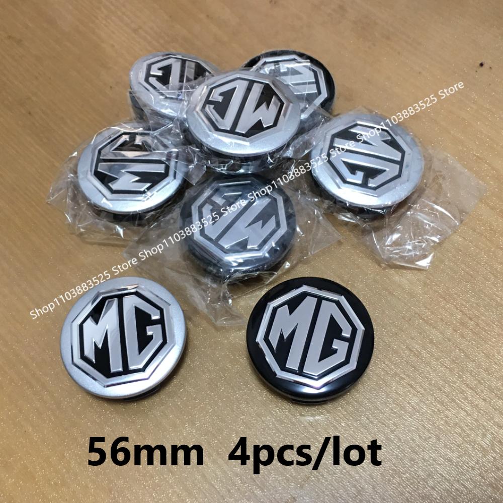 4pcs 56mm Car Wheel Hub Center caps For MG 4 5 7 6 Cyberster MG4 EV ES5 HS ZS ONE GT GS MG3 EZS 3SW MARVEL-R with Emblem Badge