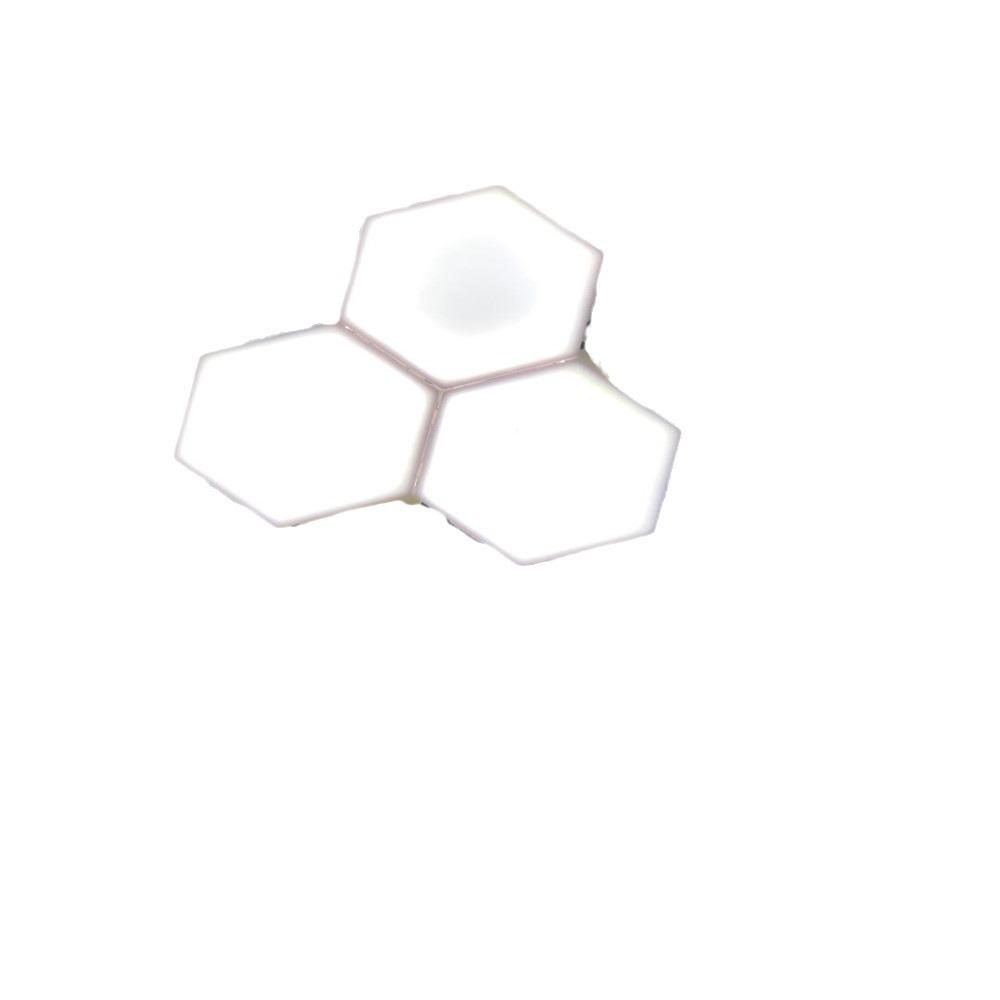 TikTok-Inspired Hexagonal Quantum Touch Wall Lamp