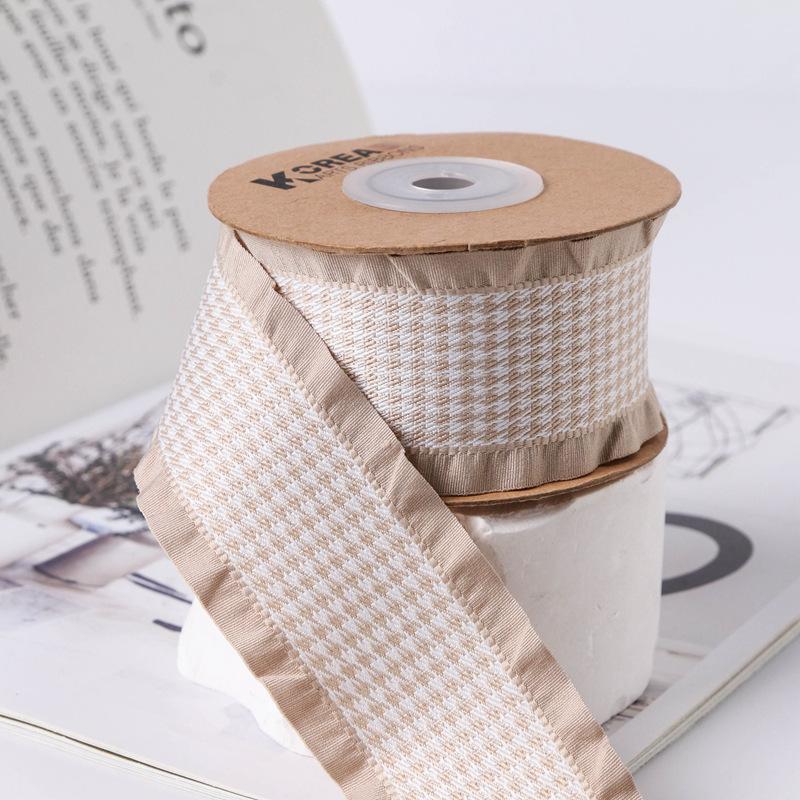 Factory Multicolour Ruffled Polyester Ribbon for Gift Box Packing