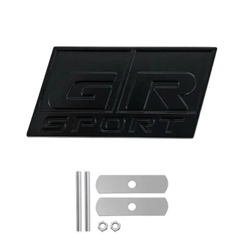Etiquetas adhesivas metálicas 3D para coches, emblemas, calcomanías para Toyota sport GR Sport RAV4 C-HR Avensis Prado Prius, ac uj55