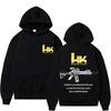 Heckler & Koch HK416 Grafisk Huvtröja Forward Observations Group Tröja Herr Dam Mode Retro Trend Tröja Man Streetwear