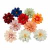 10pcs Satin Dahlia Artificial Flowers Fake Flower DIY Garland Bouquet Silk Chrysanthemum Dahlia Mix Color Brooch Accessories