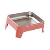Bowl Food Container Large Capacity Anti Slip 15° Tilted Pet Feeding Dish for Puppy Dogs