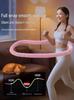 Weighted Soft Plush Hula Hoop for Abdominal Tightening - Safe, Slimming, and Fat-Burning Exercise for Women