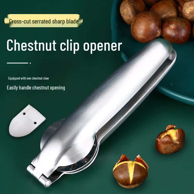 Stainless Steel Chestnut and Walnut Opener