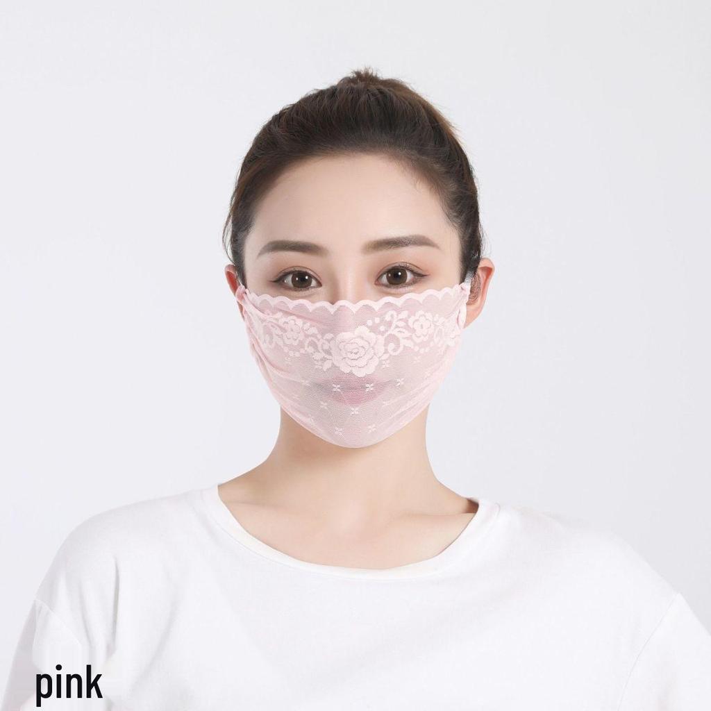 Women's Breathable Summer Mesh Sun Protection Face Mask