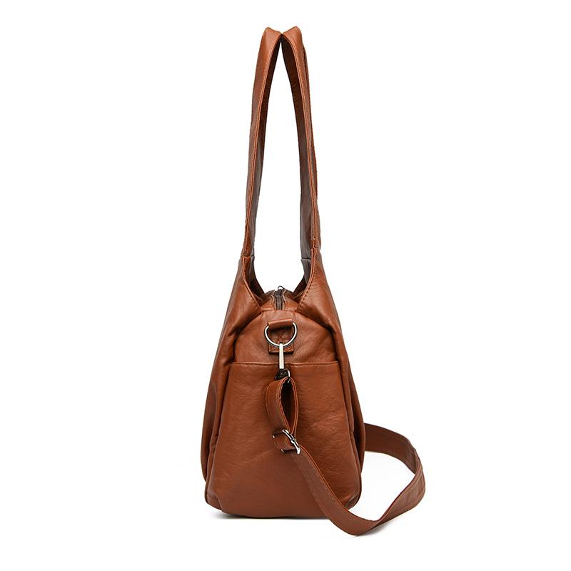 Luxury Women'S Designer Shopping Shoulder Crossbody Bag Ladies Large Capacity Leather Handbag Shopper Tote Brand Messenger Bag