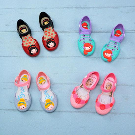 2025 Korean-Style Jelly Beach Sandals for Kids & Babies