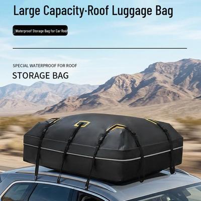 Large Waterproof SUV Roof Rack Storage Bag for Outdoor Self-Driving Tours