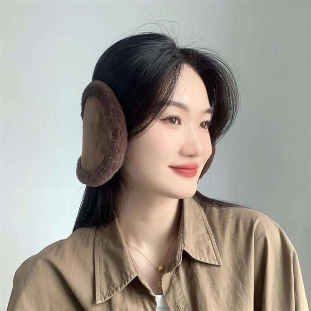 Basic Winter Earmuffs (Chocolate Brown)
