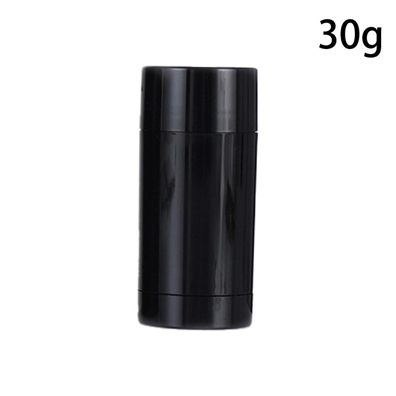 15/30/50/75G tuba deodorantu Ručně vyrobená kulatá Twist Up Spodní výplň Prázdná tyčinka na vyplnění náplně tyčinky Deodorant Cestování