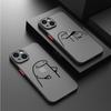 Lustiger Cartoon-Mann Coole Hülle Für Apple iPhone 15 11 14 13 12 Pro 7 XR X XS Max 8 Plus 6 6S SE 2022 15Pro Schwarz Matt Handy Hülle