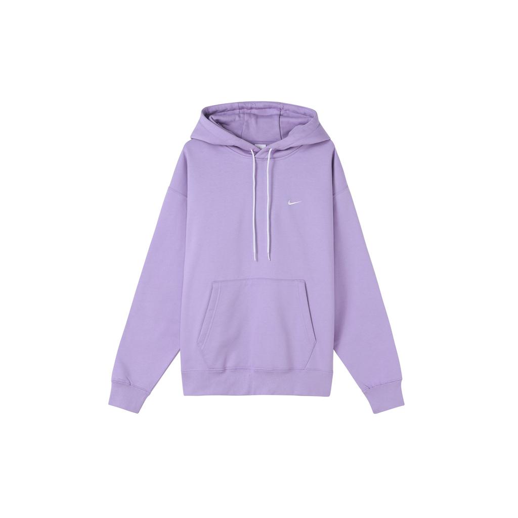 Nike Lab Solo Swoosh Fleece Hoodie (Asia Sizing) Urban Lilac Men Streetwear DA0316-563