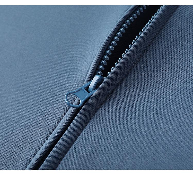 Men's Hooded Zipper Sweatshirt Jacket - Casual Spring/Autumn Trendy Sport Cardigan