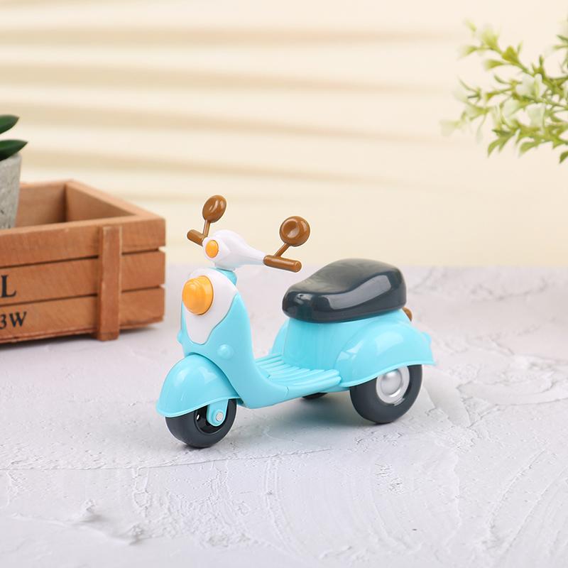 1:12 Dollhouse Miniature Cartoon Motorcycle Stroller Furniture Model Decor Toy