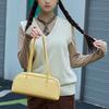 New Fashionable Tote Bag, Simple and Versatile Shoulder Bag, with Fixed Long Shoulder Strap and Zipper Closure, Perfect for Parties, Travel, and