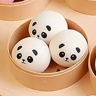 Jouets Squishy Boulettes de Riz Dessin Animé Boulette Anti Stress Balle Pincer Évacuer Fidget Jouets Sensoriels Squishy Tabas Abreact SquishSurprise Cadeau