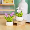Flowerpot Little Elf, Cute Potted Flower Arrangement, Resin Mini Desktop Decoration, Fresh and Simple Gift