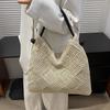 Women's Shoulder Bags Casual Wicker Woven Ladies Handmade Totes Large Capacity Summer Beach Female's Shopper Handbag
